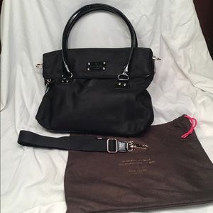 Black Nylon Kate Spade Bag